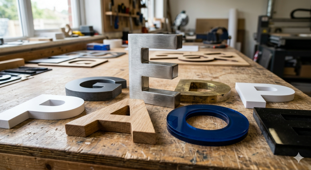AI 3D letters bestellen signing signparts.nl
